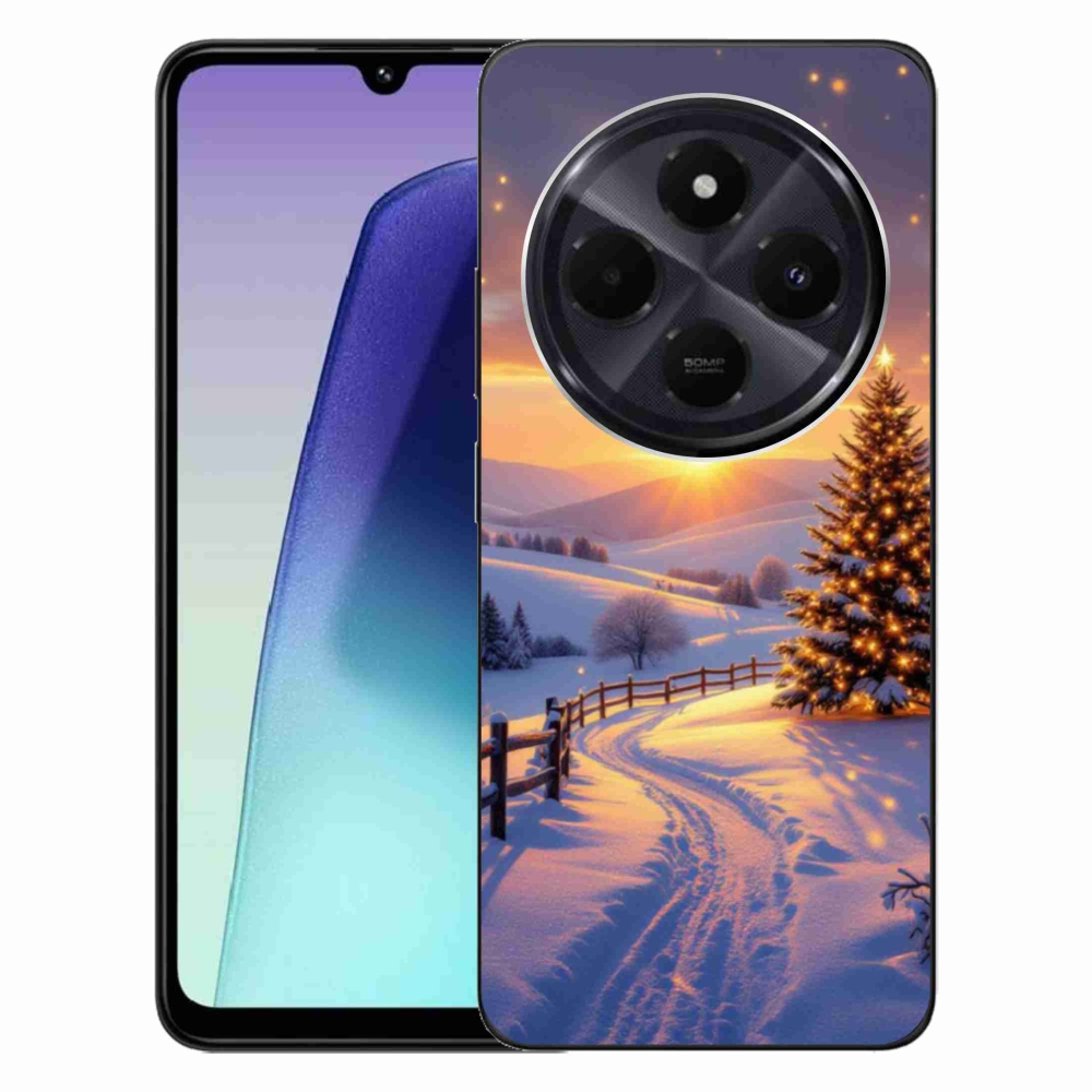 Gélový kryt mmCase na Xiaomi Redmi 14C/Poco C75 - zimná krajina