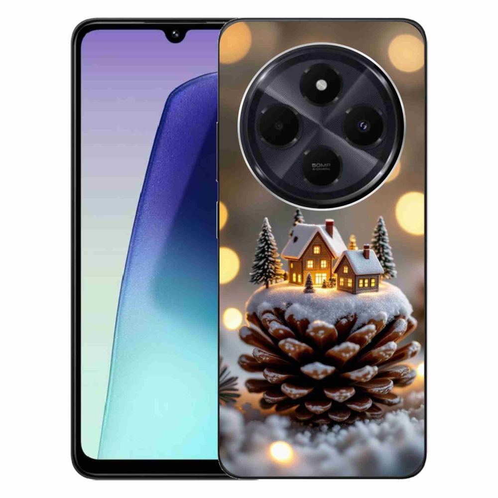 Gélový kryt mmCase na Xiaomi Redmi 14C/Poco C75 - zimná dedinka