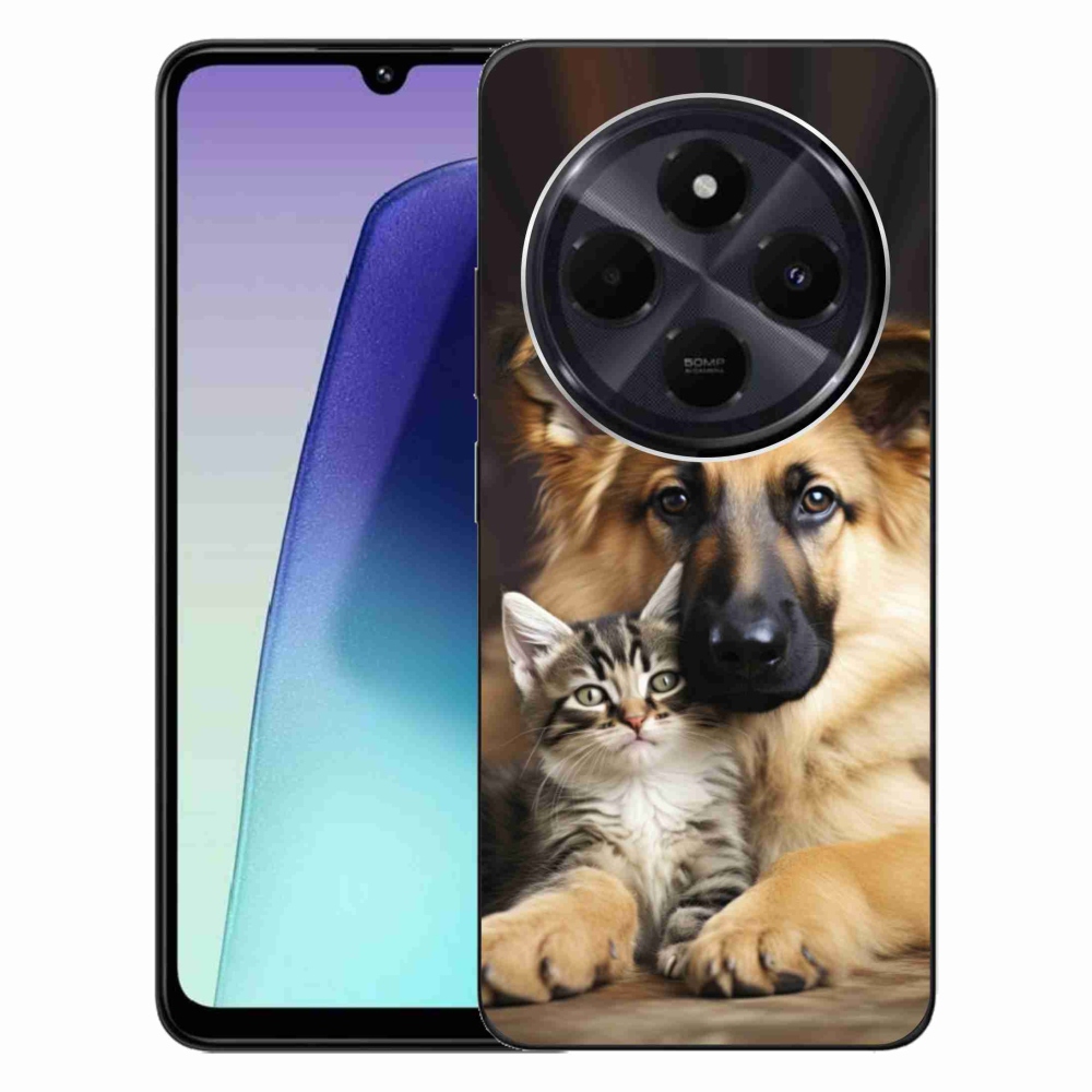 Gélový kryt mmCase na Xiaomi Redmi 14C/Poco C75 - zvieracie priateľstvo