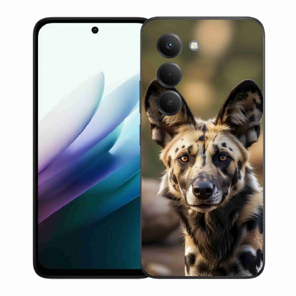 Gélový kryt mmCase na Xiaomi Redmi 15 4G/5G 171 mm - africký divoký pes