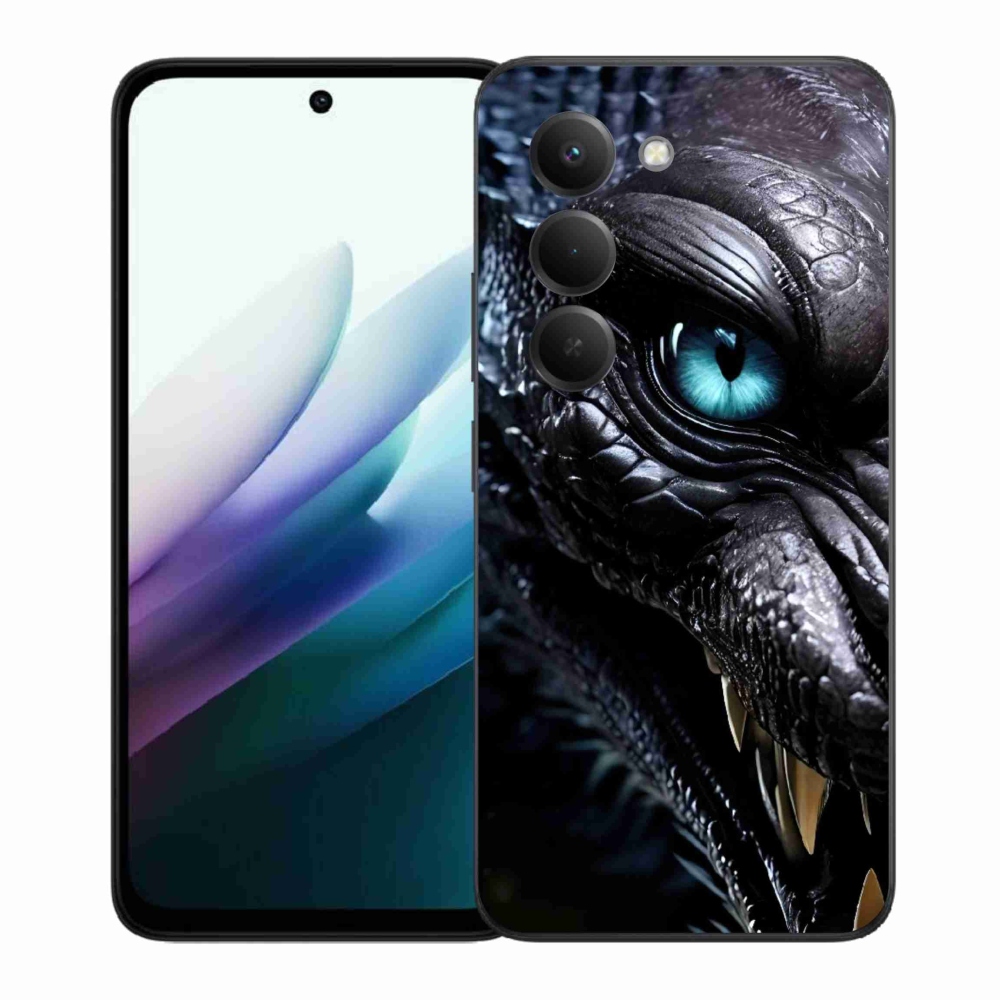 Gélový kryt mmCase na Xiaomi Redmi 15 4G/5G 171 mm - dračí pohľad