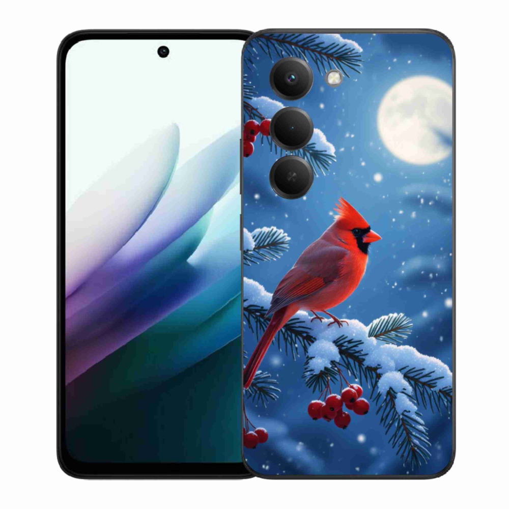 Gélový kryt mmCase na Xiaomi Redmi 15 4G/5G 171 mm - kardinál červený