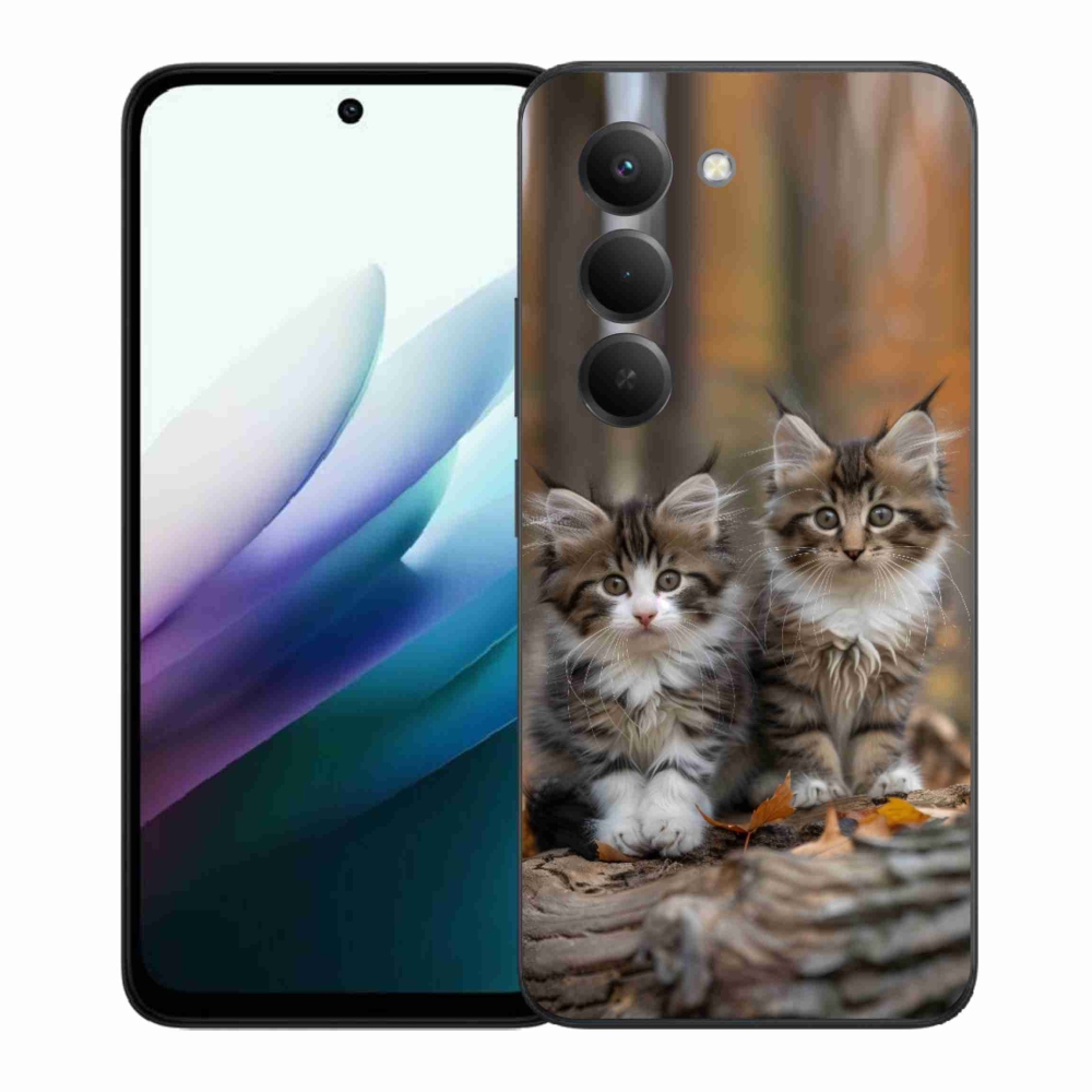 Gélový kryt mmCase na Xiaomi Redmi 15 4G/5G 171 mm - mačacie duo 3