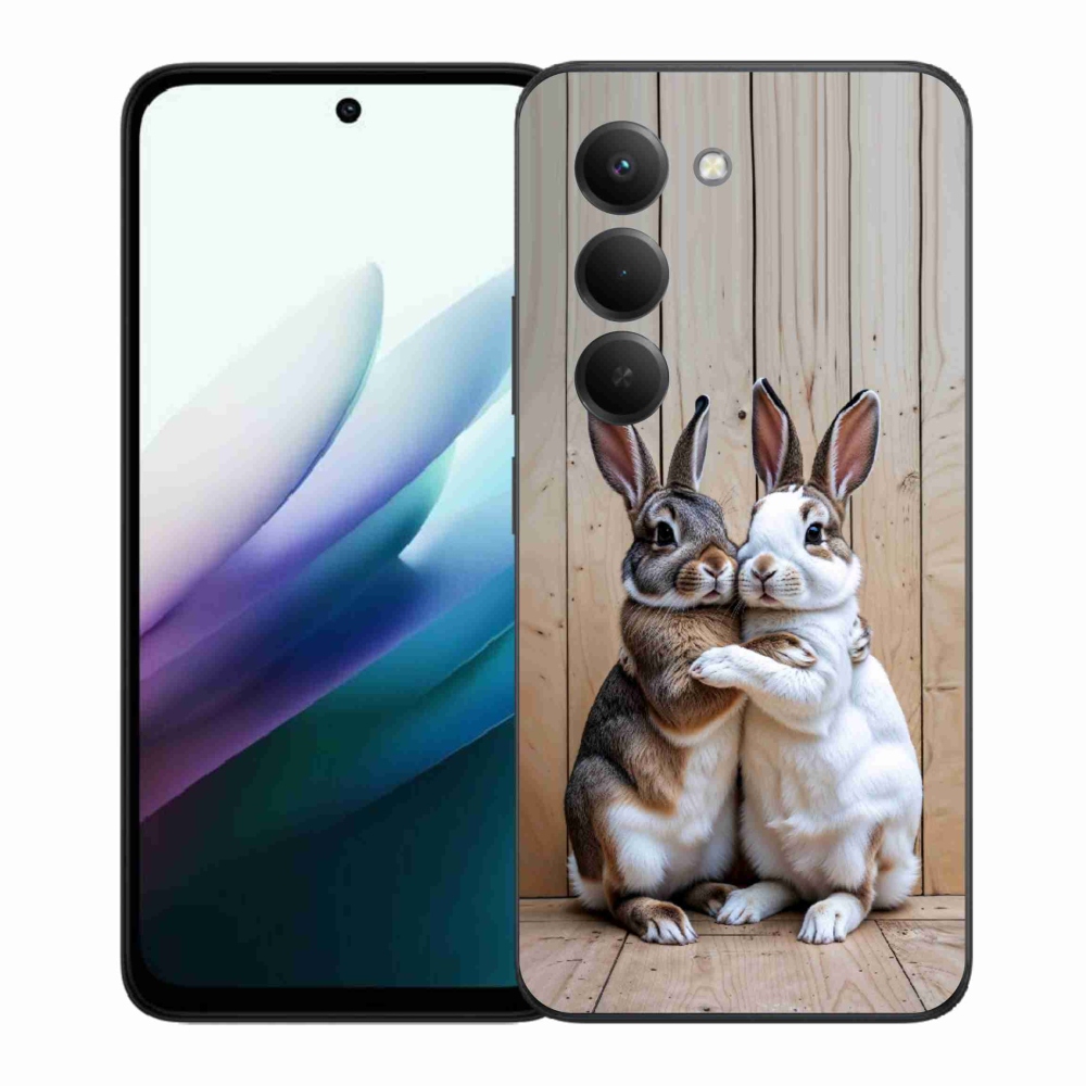 Gélový kryt mmCase na Xiaomi Redmi 15 4G/5G 171 mm - králičie pár