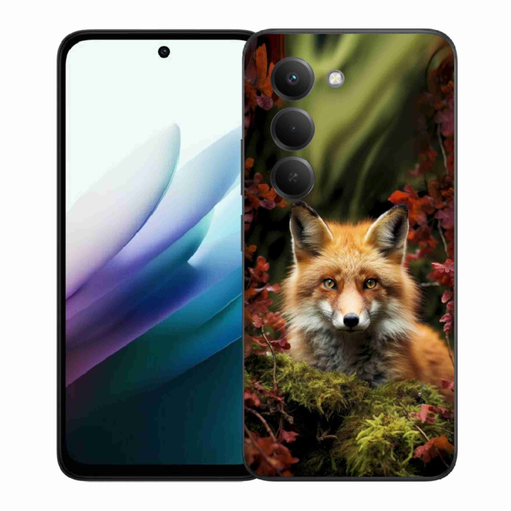 Gélový kryt mmCase na Xiaomi Redmi 15 4G/5G 171 mm - líška v lese