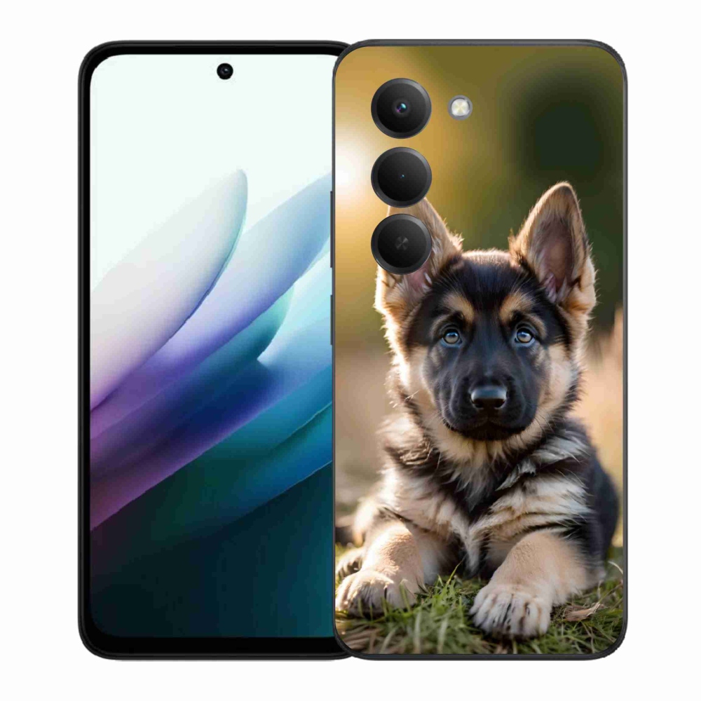 Gélový kryt mmCase na Xiaomi Redmi 15 4G/5G 171 mm - nemecký ovčiak v prírode