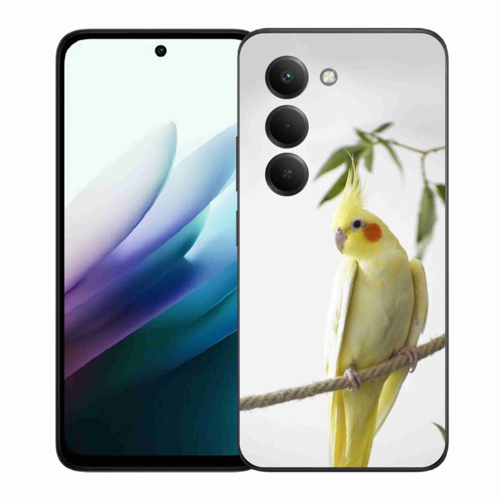 Gélový kryt mmCase na Xiaomi Redmi 15 4G/5G 171 mm - papagáj korela chocholatá