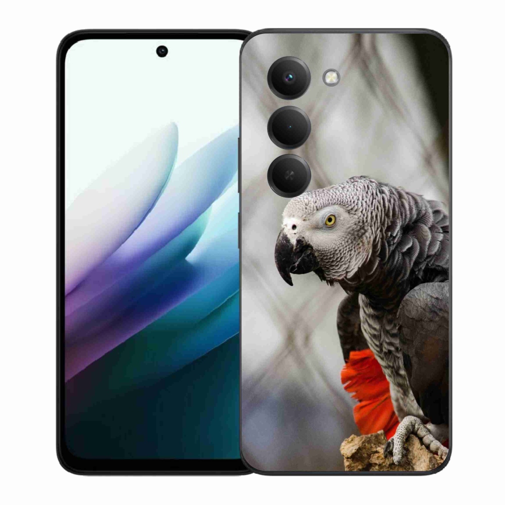 Gélový kryt mmCase na Xiaomi Redmi 15 4G/5G 171 mm - papagáj žako 3