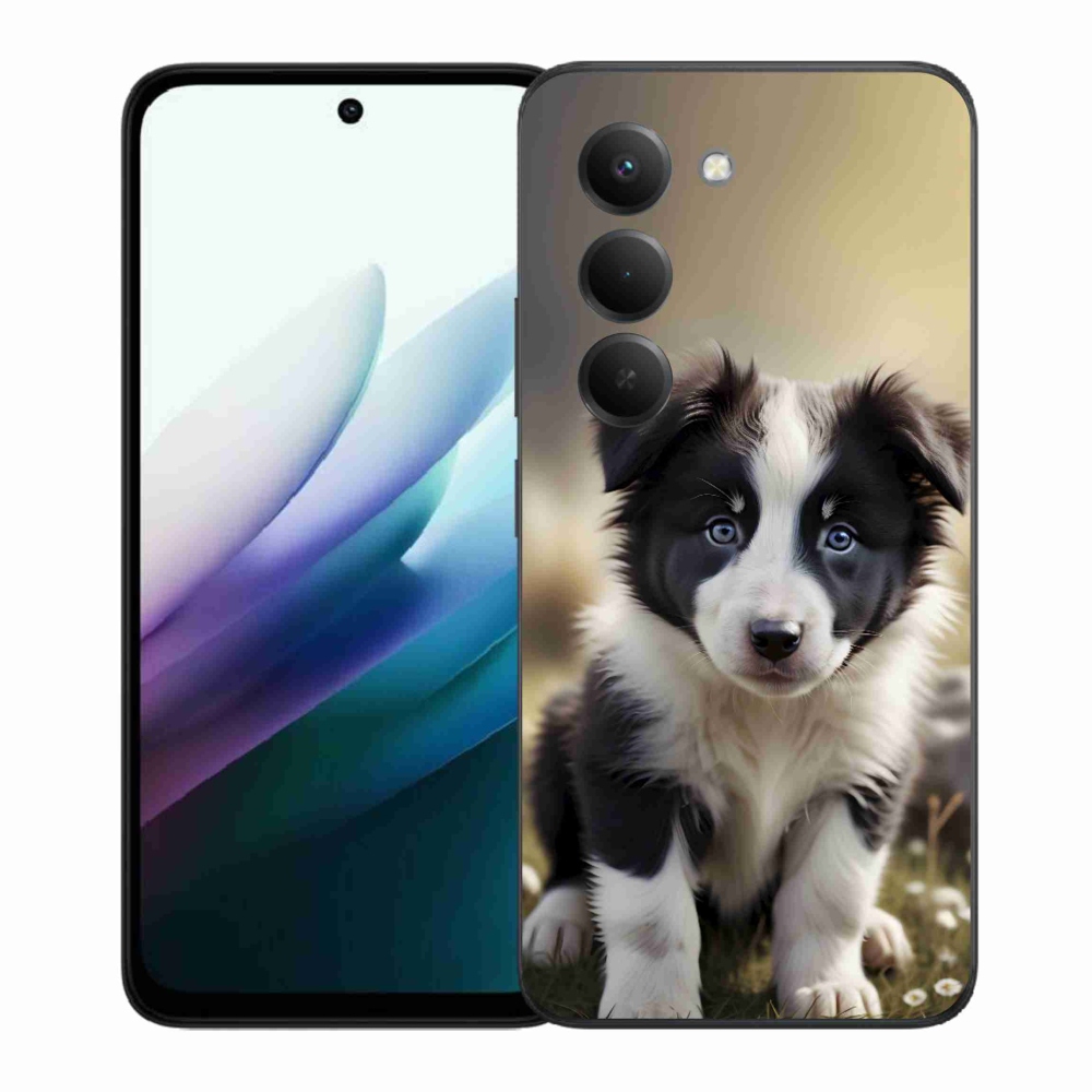 Gélový kryt mmCase na Xiaomi Redmi 15 4G/5G 171 mm - roztomilá border kólia