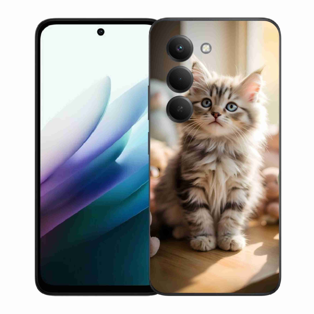 Gélový kryt mmCase na Xiaomi Redmi 15 4G/5G 171 mm - roztomilé mačiatko 10