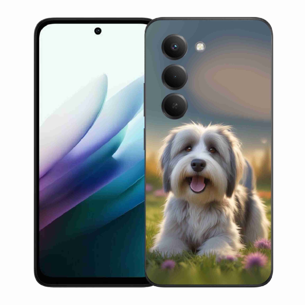 Gélový kryt mmCase na Xiaomi Redmi 15 4G/5G 171 mm - roztomilý havanský psík