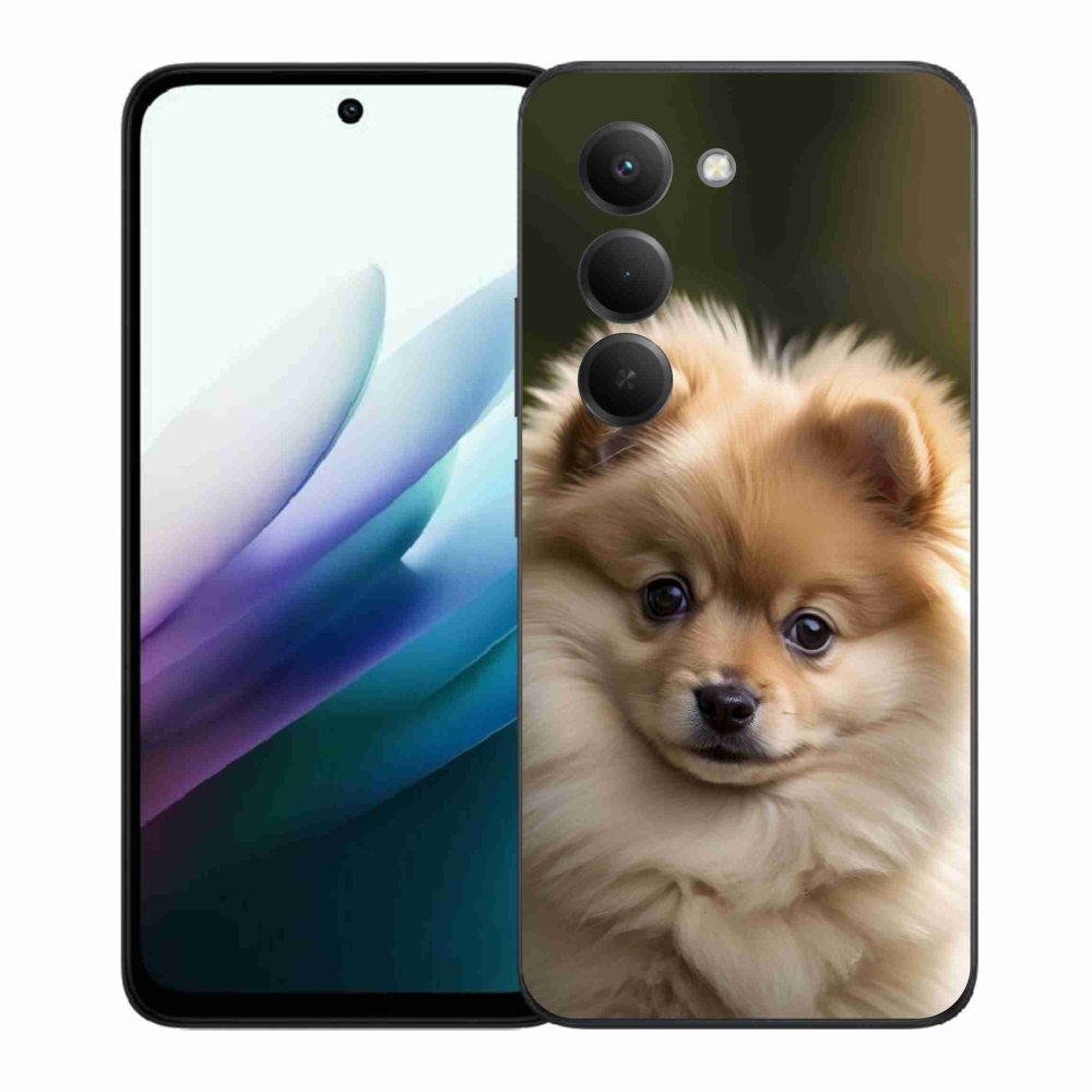 Gélový kryt mmCase na Xiaomi Redmi 15 4G/5G 171 mm - roztomilý pomeranian 2