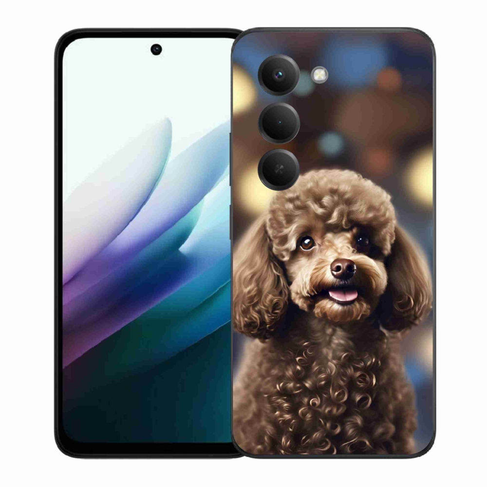 Gélový kryt mmCase na Xiaomi Redmi 15 4G/5G 171 mm - roztomilý pudel