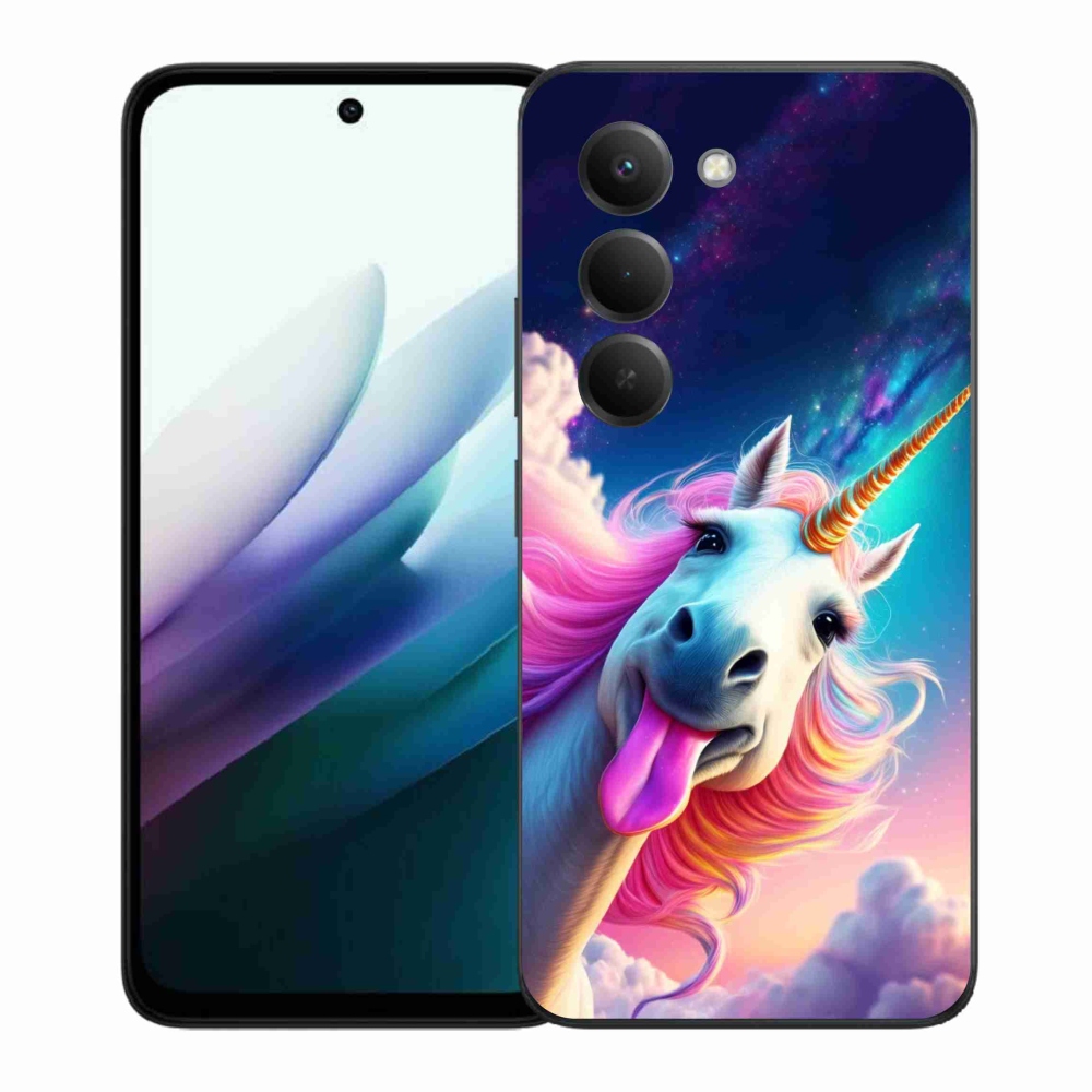 Gélový kryt mmCase na Xiaomi Redmi 15 4G/5G 171 mm - šialený jednorožec