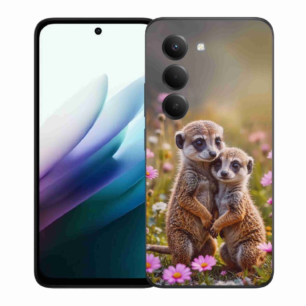 Gélový kryt mmCase na Xiaomi Redmi 15 4G/5G 171 mm - surikatí duo