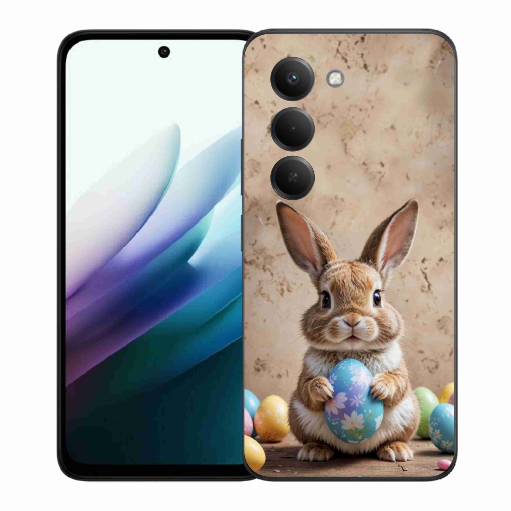 Gélový kryt mmCase na Xiaomi Redmi 15 4G/5G 171 mm - veľkonočný zajačik