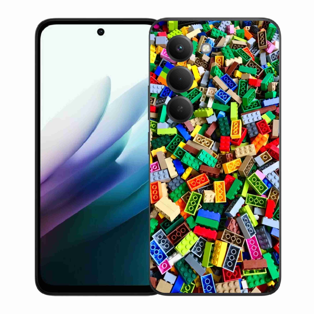 Gélový kryt mmCase na Xiaomi Redmi 15 4G/5G 171mm - farebné stavebné kocky