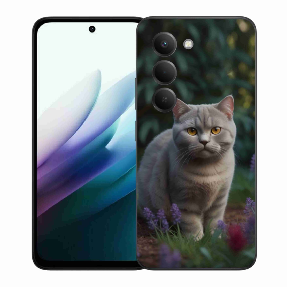 Gélový kryt mmCase na Xiaomi Redmi 15 4G/5G 171mm - britská mačka