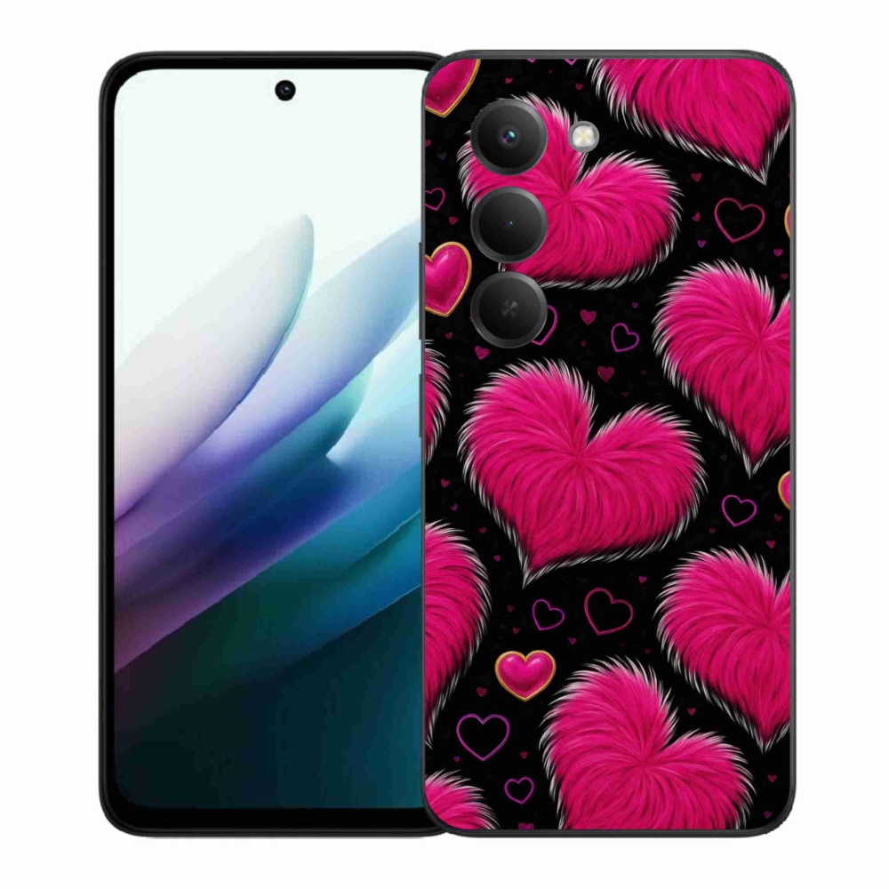 Gélový kryt mmCase na Xiaomi Redmi 15 4G/5G 171mm - hebké srdce