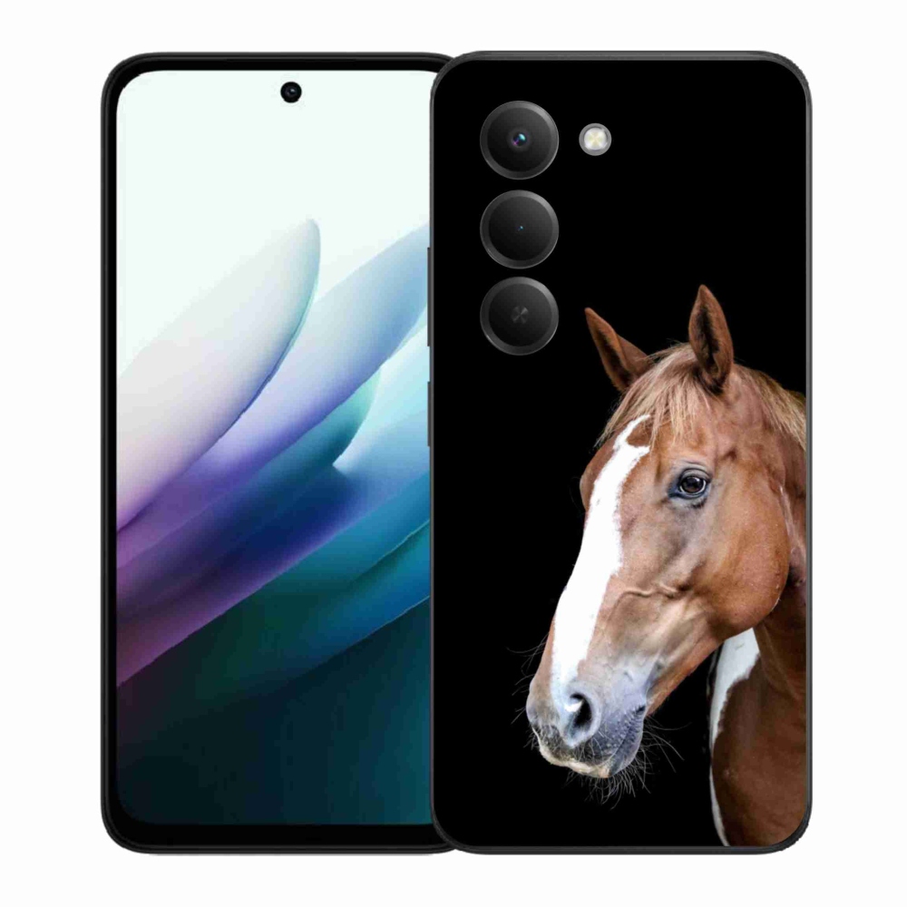 Gélový kryt mmCase na Xiaomi Redmi 15 4G/5G 171mm - hnedý kôň 3