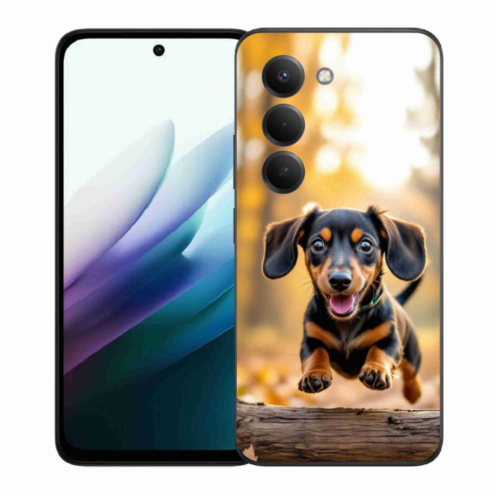 Gélový kryt mmCase na Xiaomi Redmi 15 4G/5G 171mm - jazvečík 2