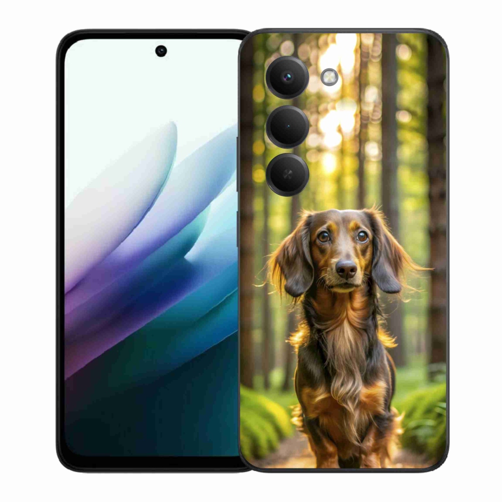 Gélový kryt mmCase na Xiaomi Redmi 15 4G/5G 171mm - jazvečík 4