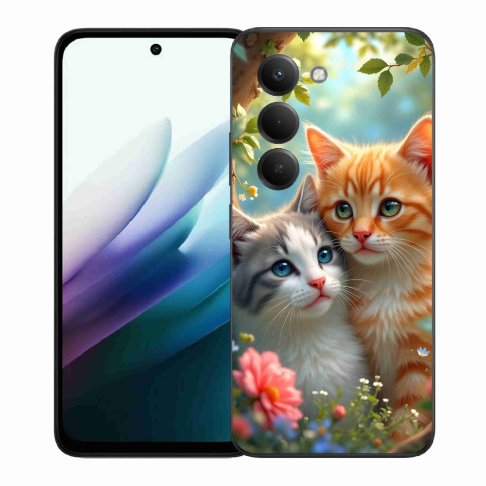 Gélový kryt mmCase na Xiaomi Redmi 15 4G/5G 171mm - mačacia láska 2