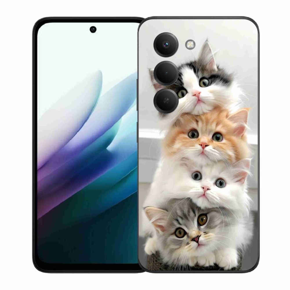 Gélový kryt mmCase na Xiaomi Redmi 15 4G/5G 171mm - mačacia partia