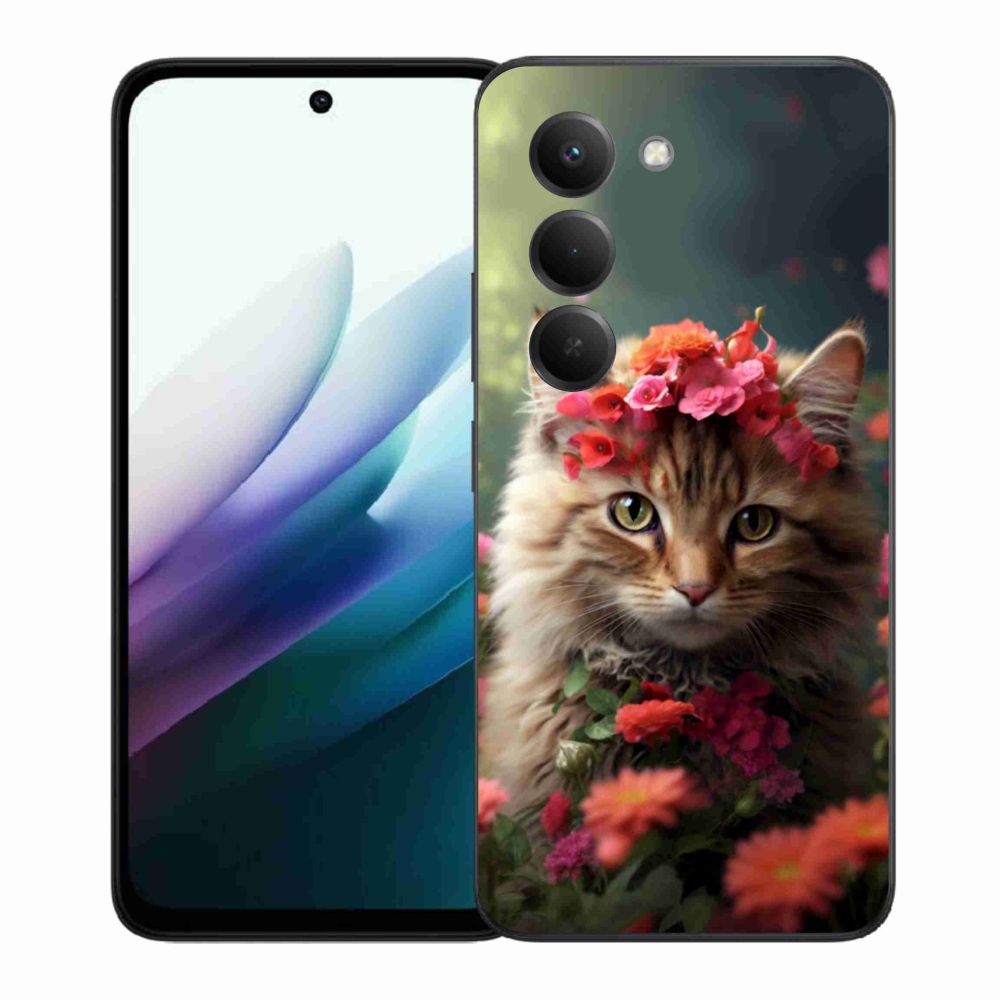 Gélový kryt mmCase na Xiaomi Redmi 15 4G/5G 171mm - mačacia princezná