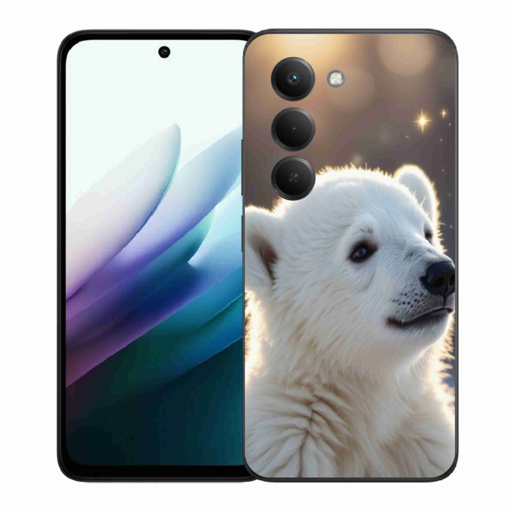 Gélový kryt mmCase na Xiaomi Redmi 15 4G/5G 171mm - ľadový medveď