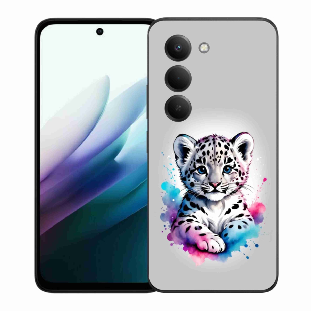 Gélový kryt mmCase na Xiaomi Redmi 15 4G/5G 171mm - leopardej mláďa