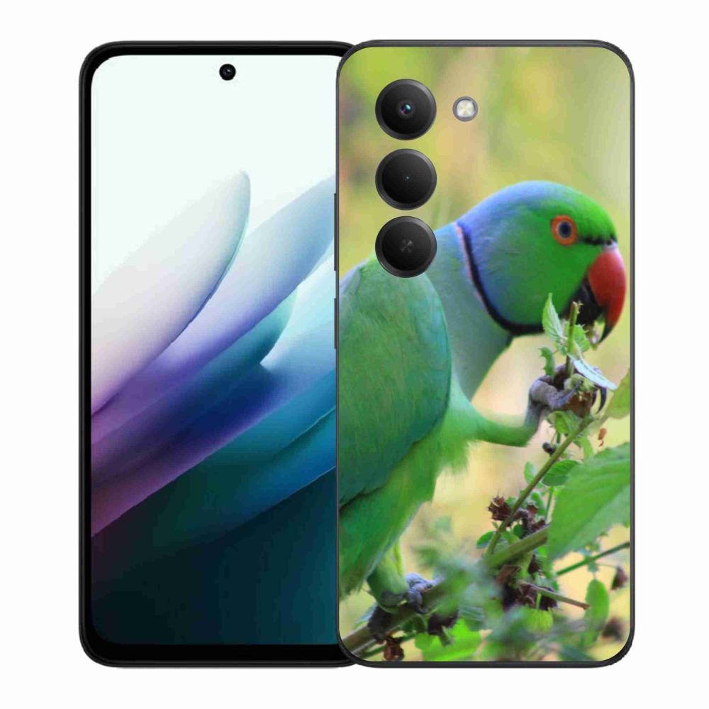 Gélový kryt mmCase na Xiaomi Redmi 15 4G/5G 171mm - papagáj Alexandr