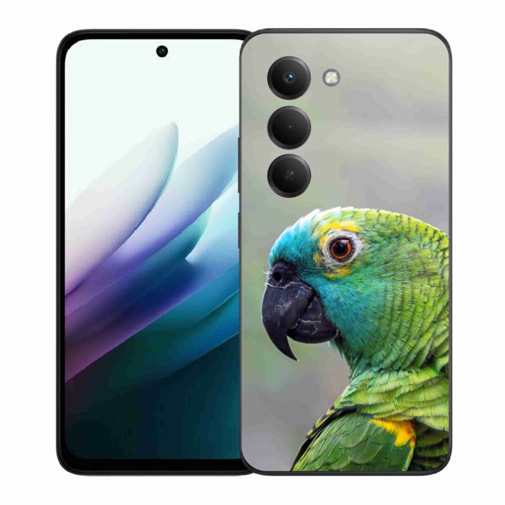 Gélový kryt mmCase na Xiaomi Redmi 15 4G/5G 171mm - papagáj amazoňan