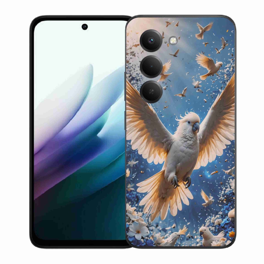 Gélový kryt mmCase na Xiaomi Redmi 15 4G/5G 171mm - papagáj kakadu