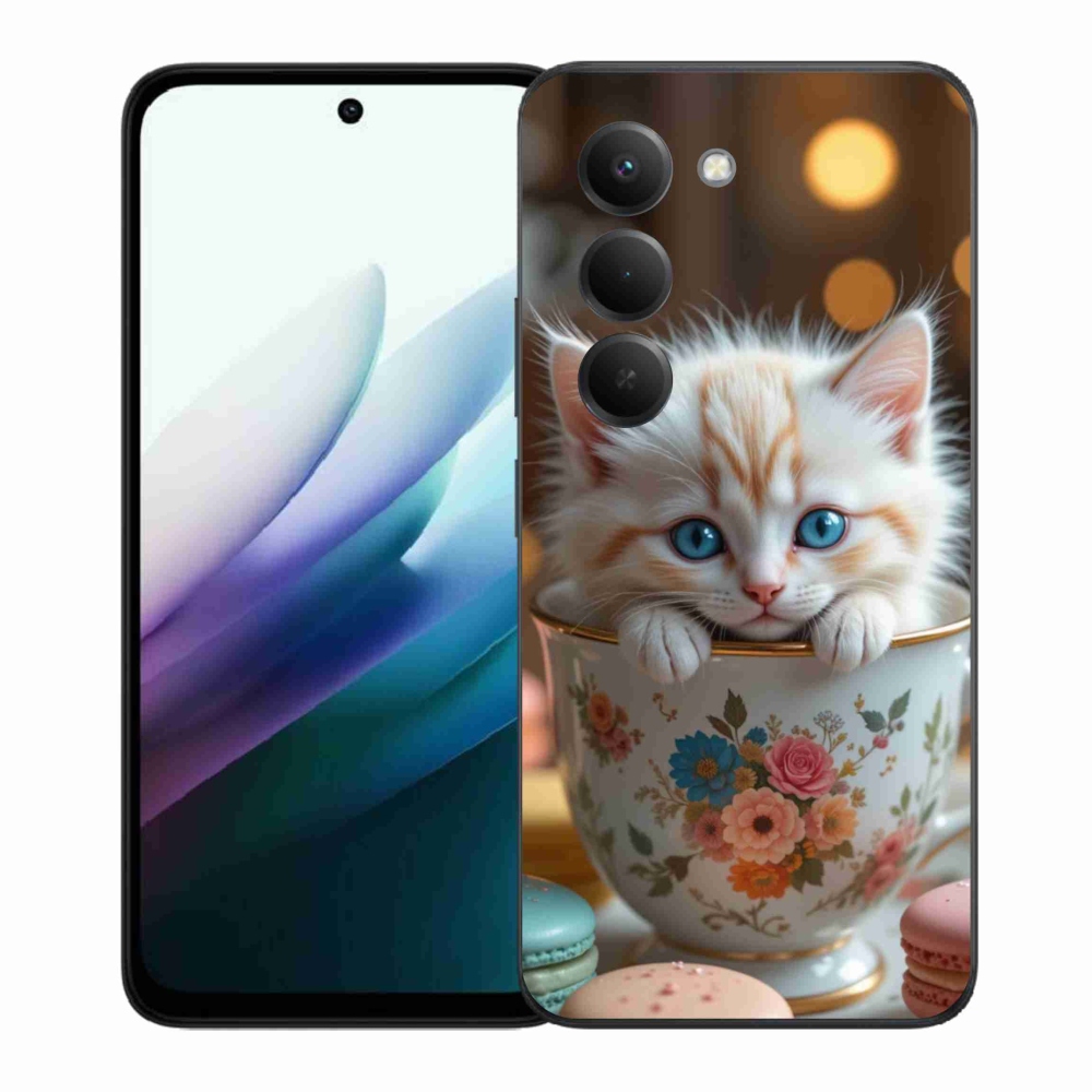 Gélový kryt mmCase na Xiaomi Redmi 15 4G/5G 171mm - roztomilé mačiatko 6