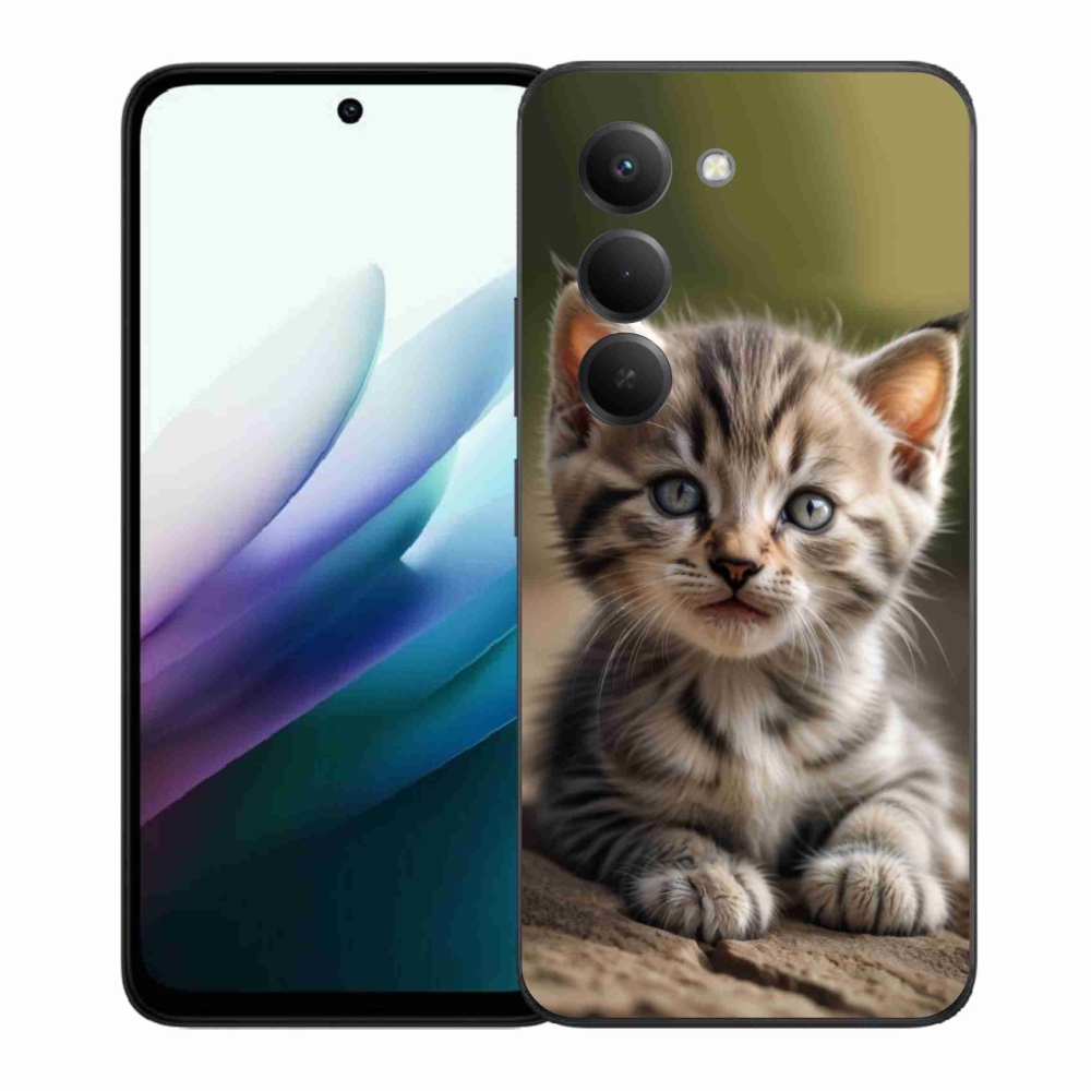 Gélový kryt mmCase na Xiaomi Redmi 15 4G/5G 171mm - roztomilé mačiatko 9