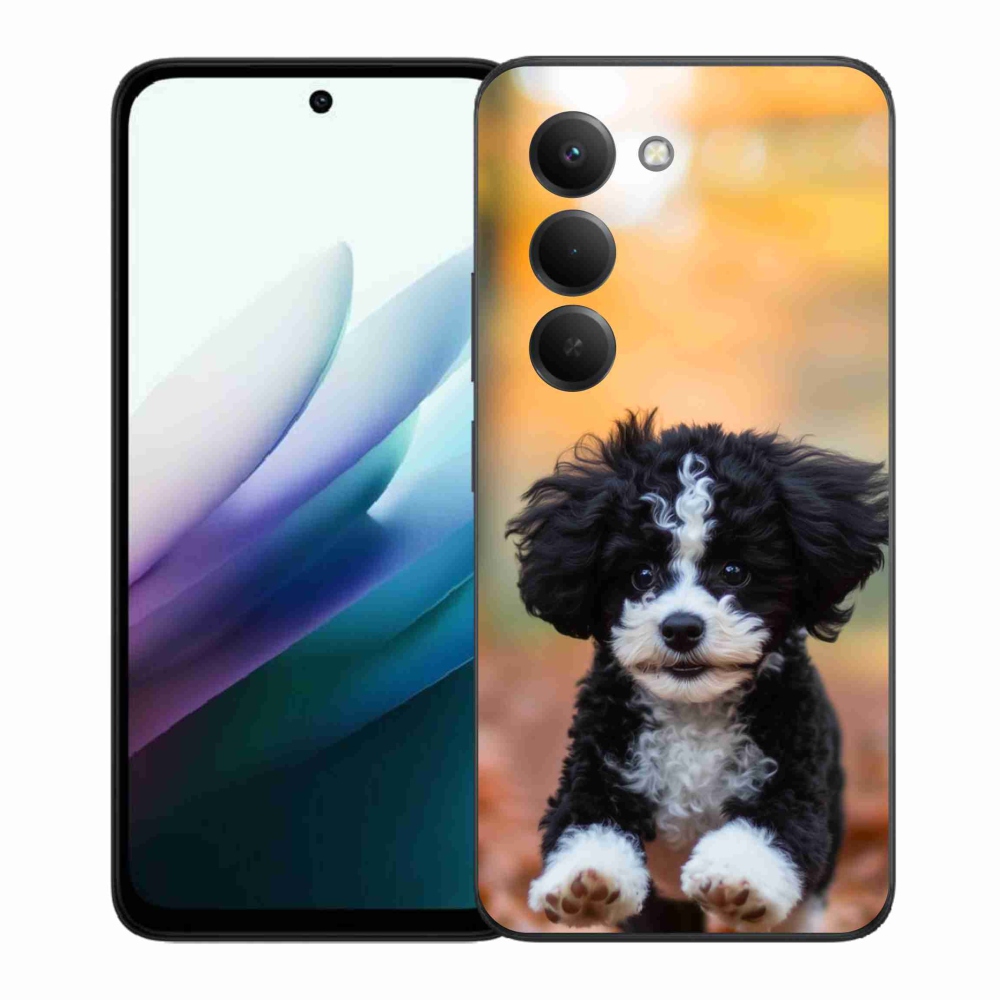 Gélový kryt mmCase na Xiaomi Redmi 15 4G/5G 171mm - roztomilé šteňa 2