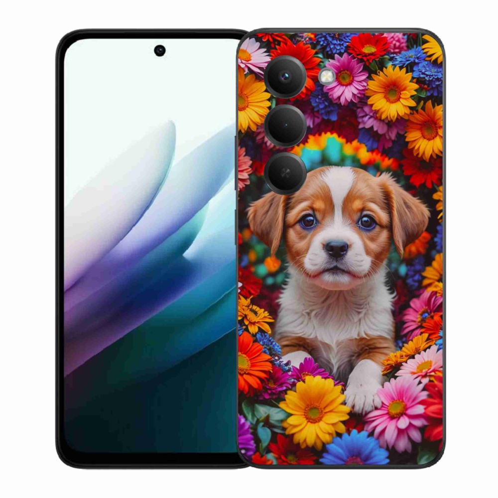 Gélový kryt mmCase na Xiaomi Redmi 15 4G/5G 171mm - roztomilé šteňa