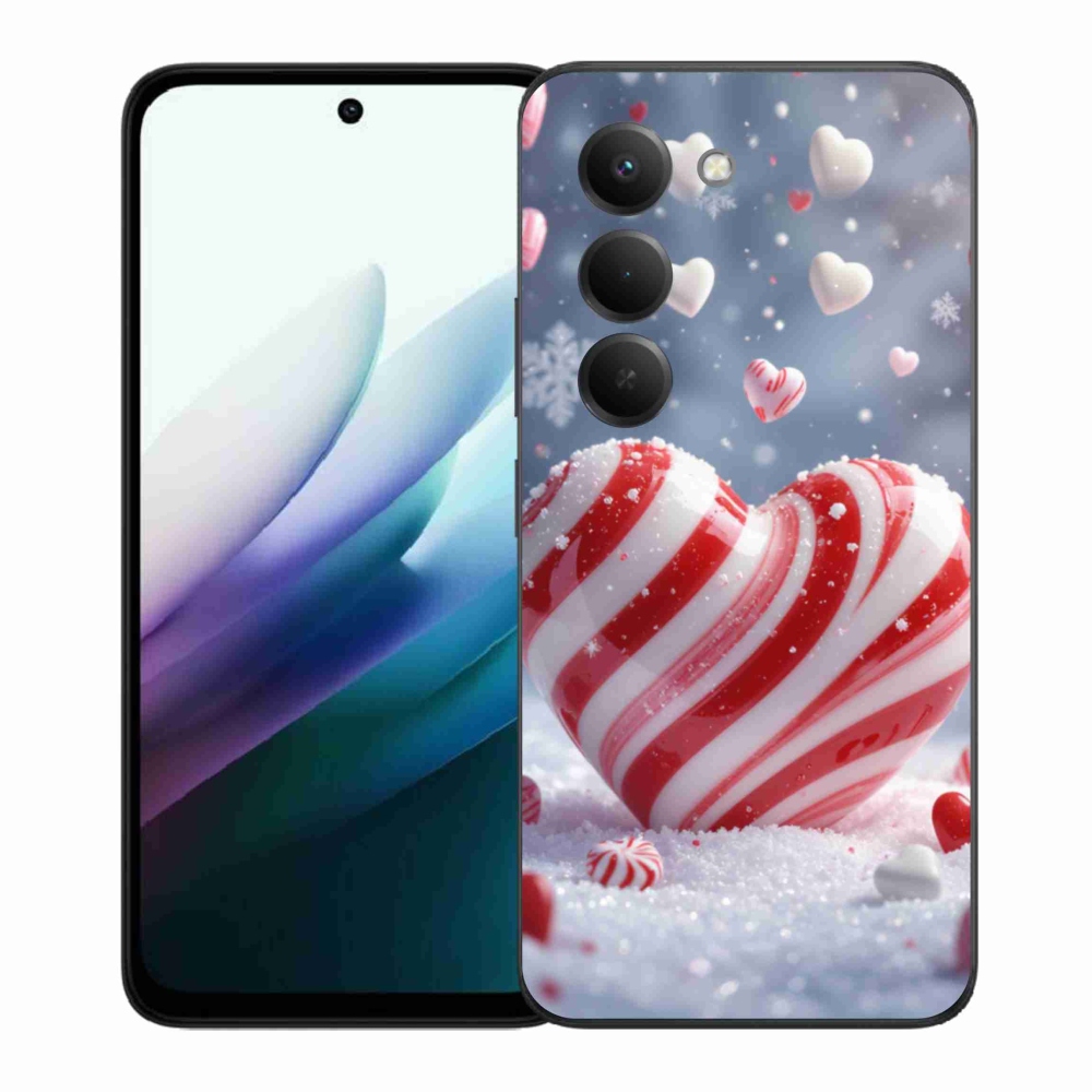 Gélový kryt mmCase na Xiaomi Redmi 15 4G/5G 171mm - sladké srdce