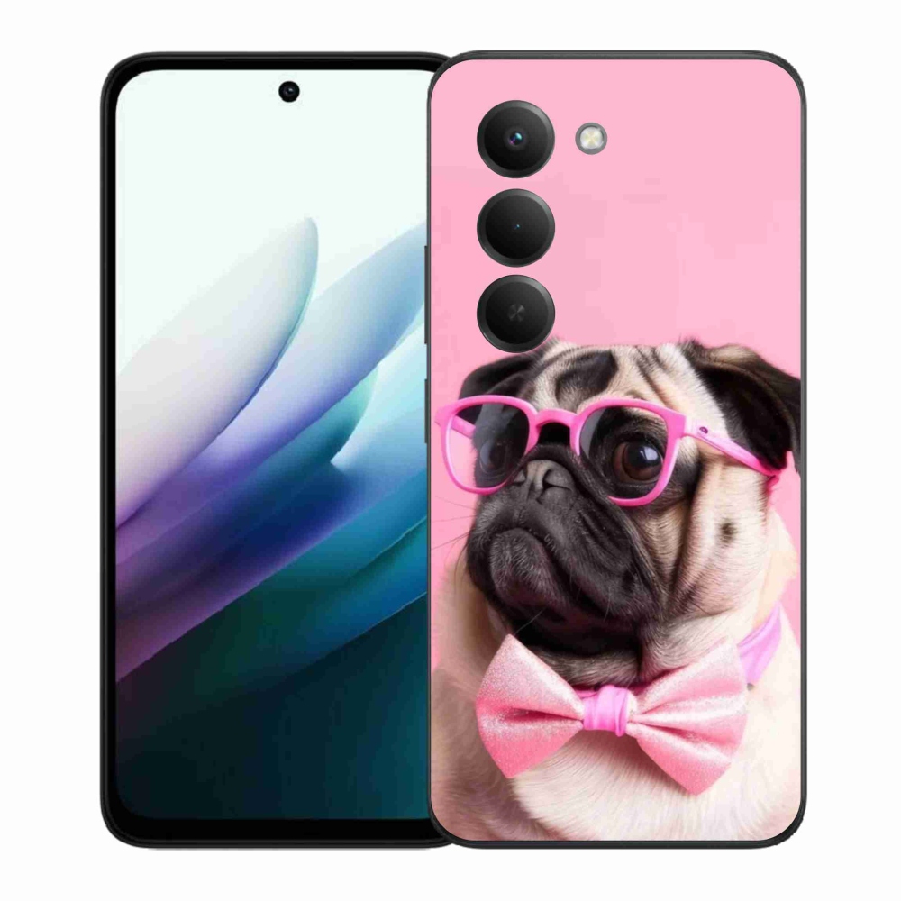 Gélový kryt mmCase na Xiaomi Redmi 15 4G/5G 171mm - štýlový mops