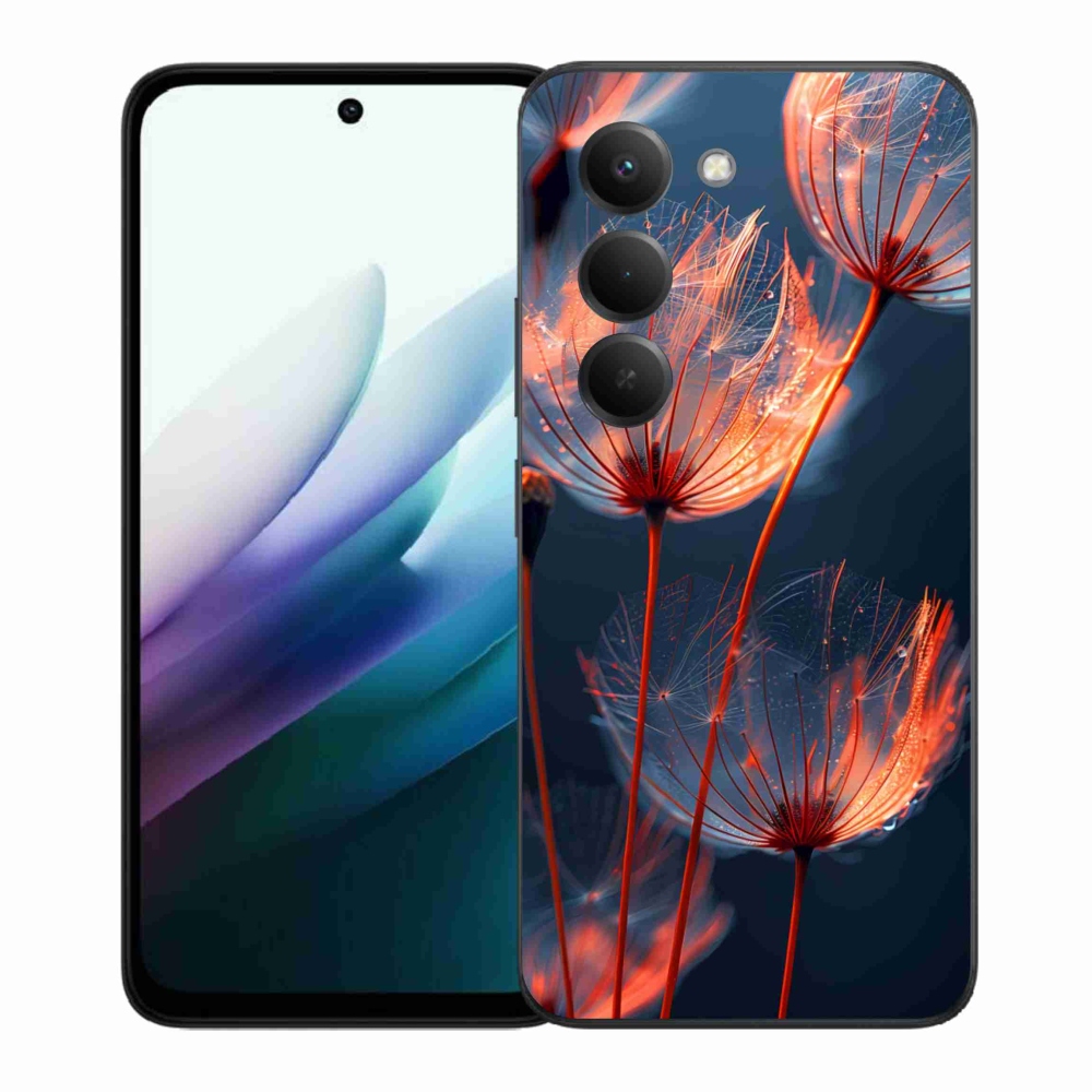 Gélový kryt mmCase na Xiaomi Redmi 15 4G/5G 171mm - svetielkujúca páperie