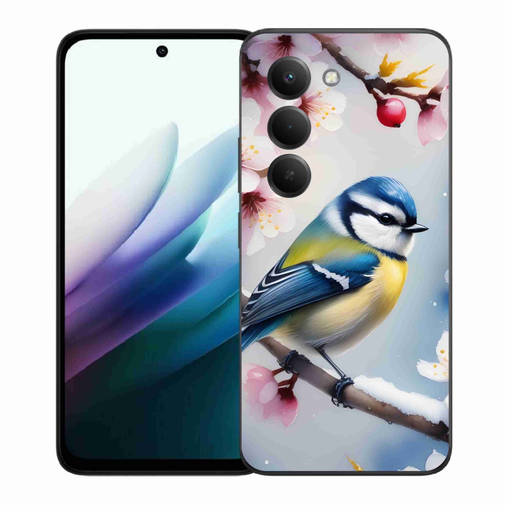 Gélový kryt mmCase na Xiaomi Redmi 15 4G/5G 171mm - sýkorka