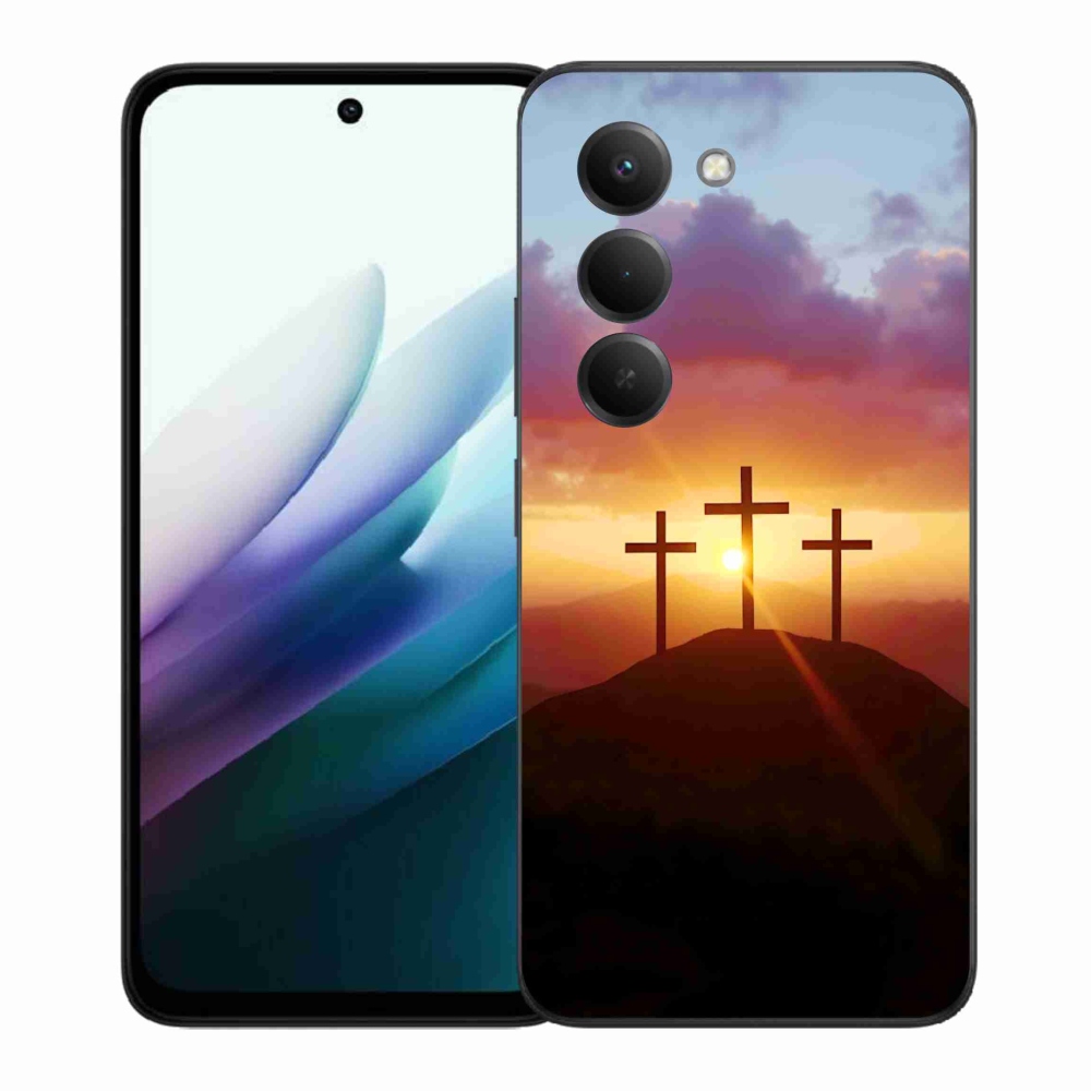 Gélový kryt mmCase na Xiaomi Redmi 15 4G/5G 171mm - tri kríža