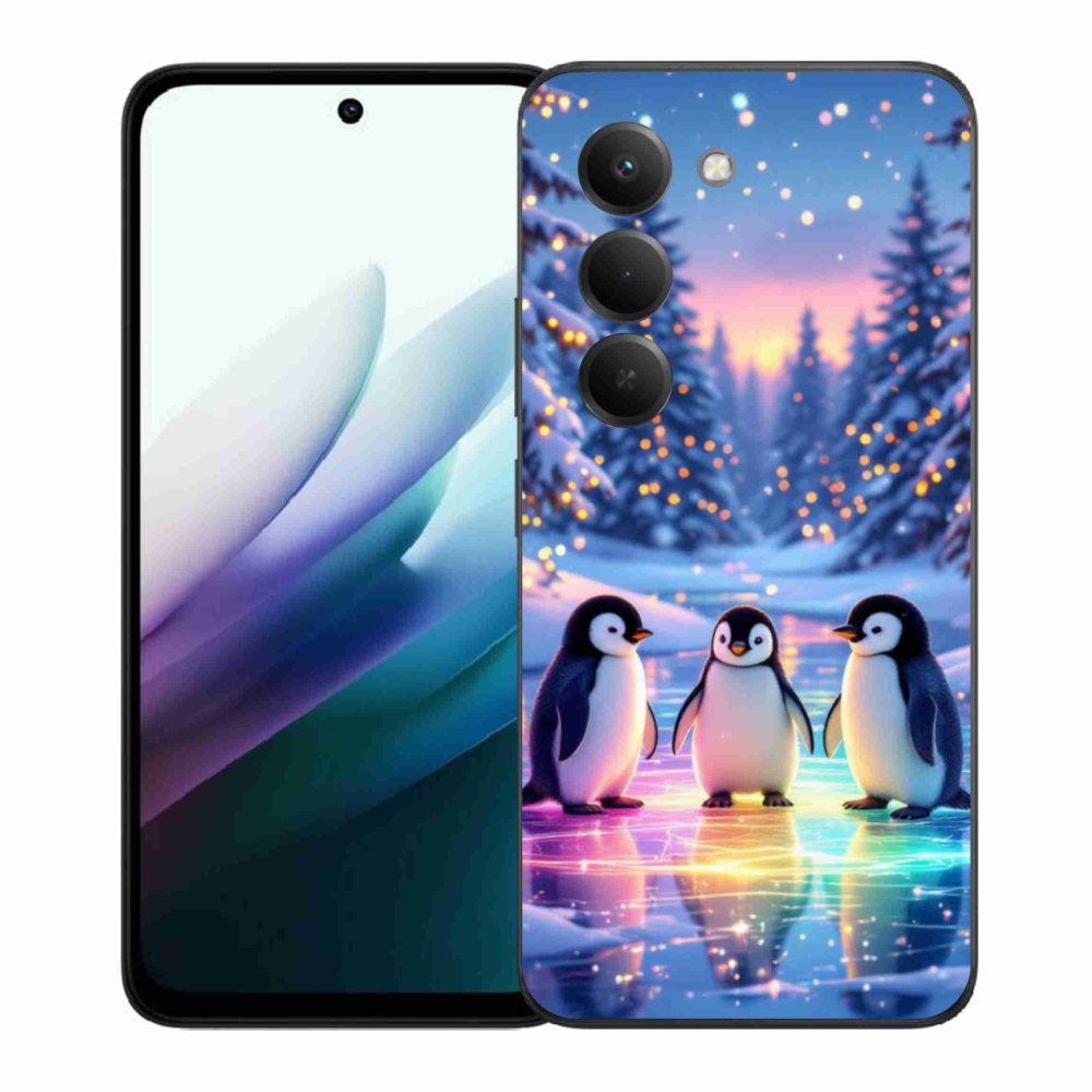 Gélový kryt mmCase na Xiaomi Redmi 15 4G/5G 171mm - tučniaky