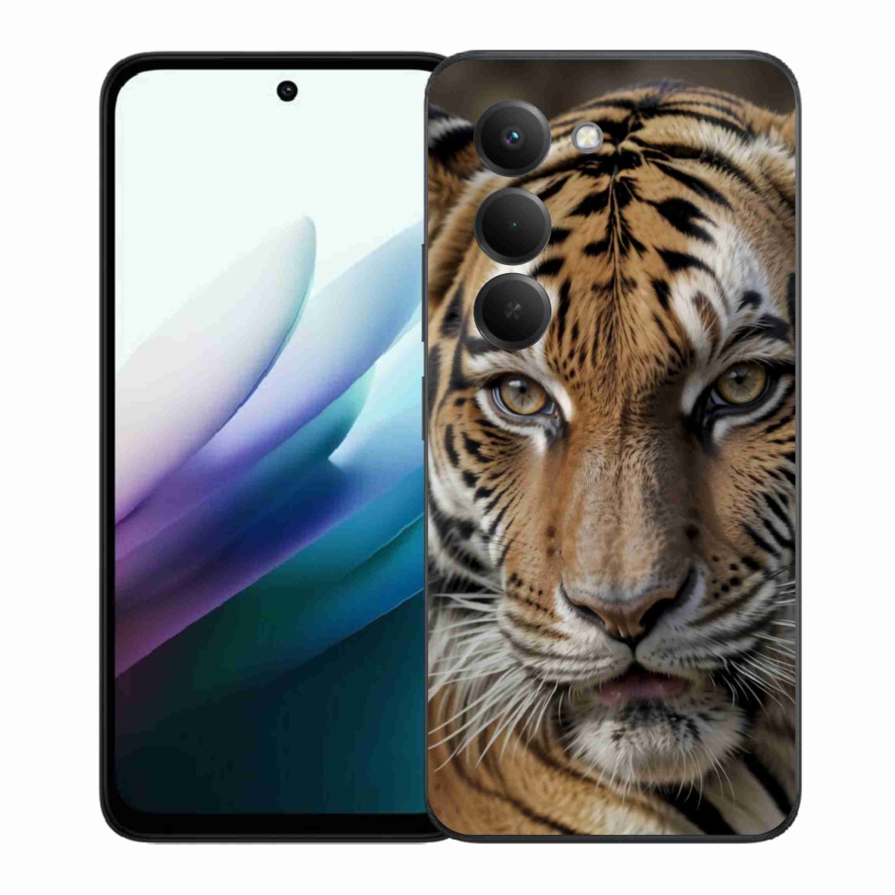 Gélový kryt mmCase na Xiaomi Redmi 15 4G/5G 171mm - tigrie pohľad