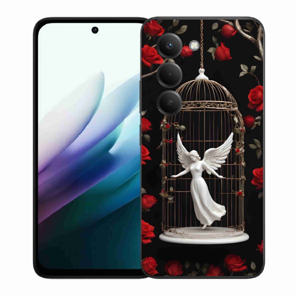 Gélový kryt mmCase na Xiaomi Redmi 15 4G/5G 171mm - uväznený anjel