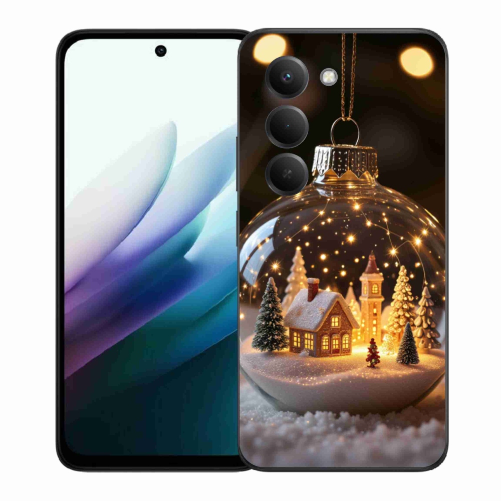 Gélový kryt mmCase na Xiaomi Redmi 15 4G/5G 171mm - vianočné gule 3