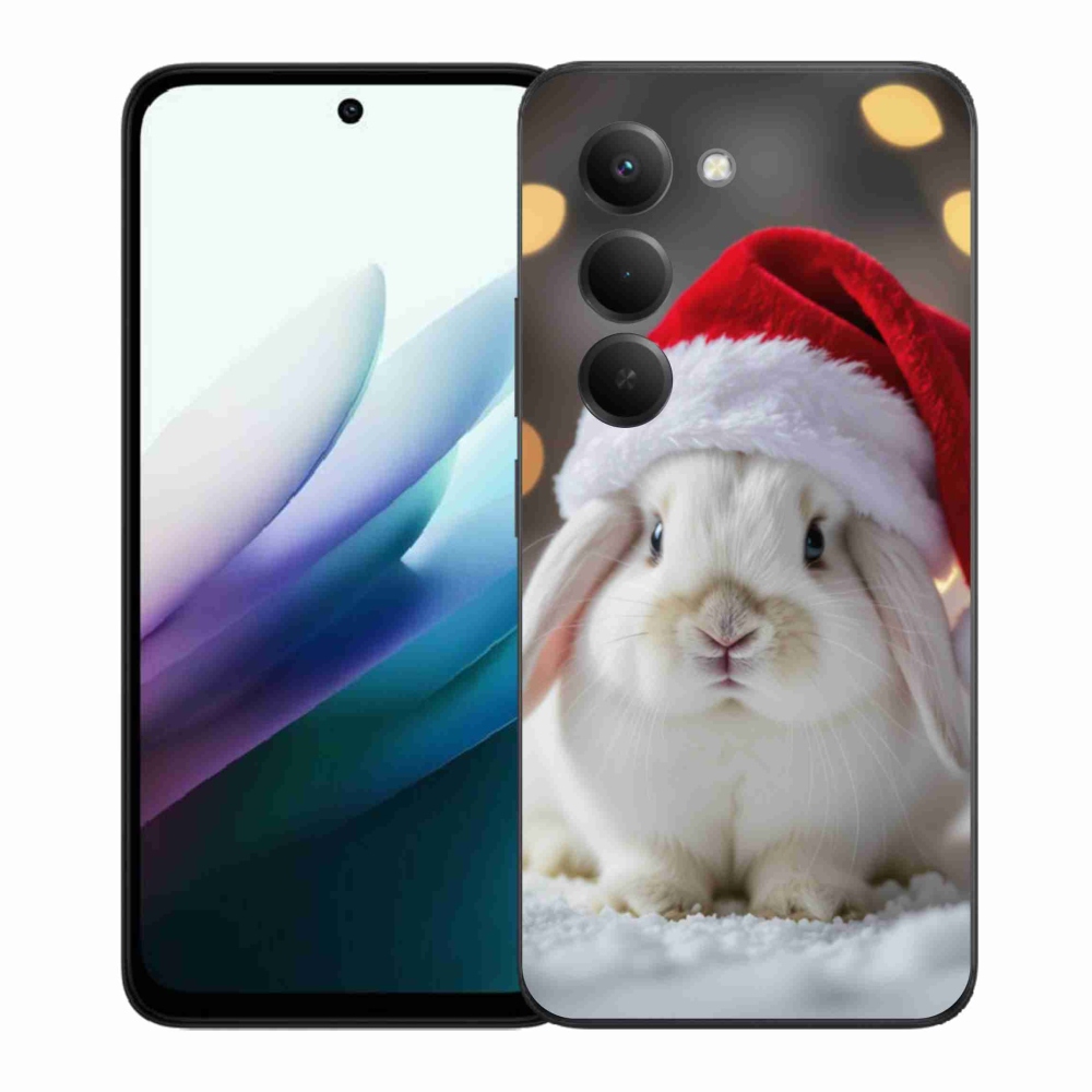 Gélový kryt mmCase na Xiaomi Redmi 15 4G/5G 171mm - vianočný králik