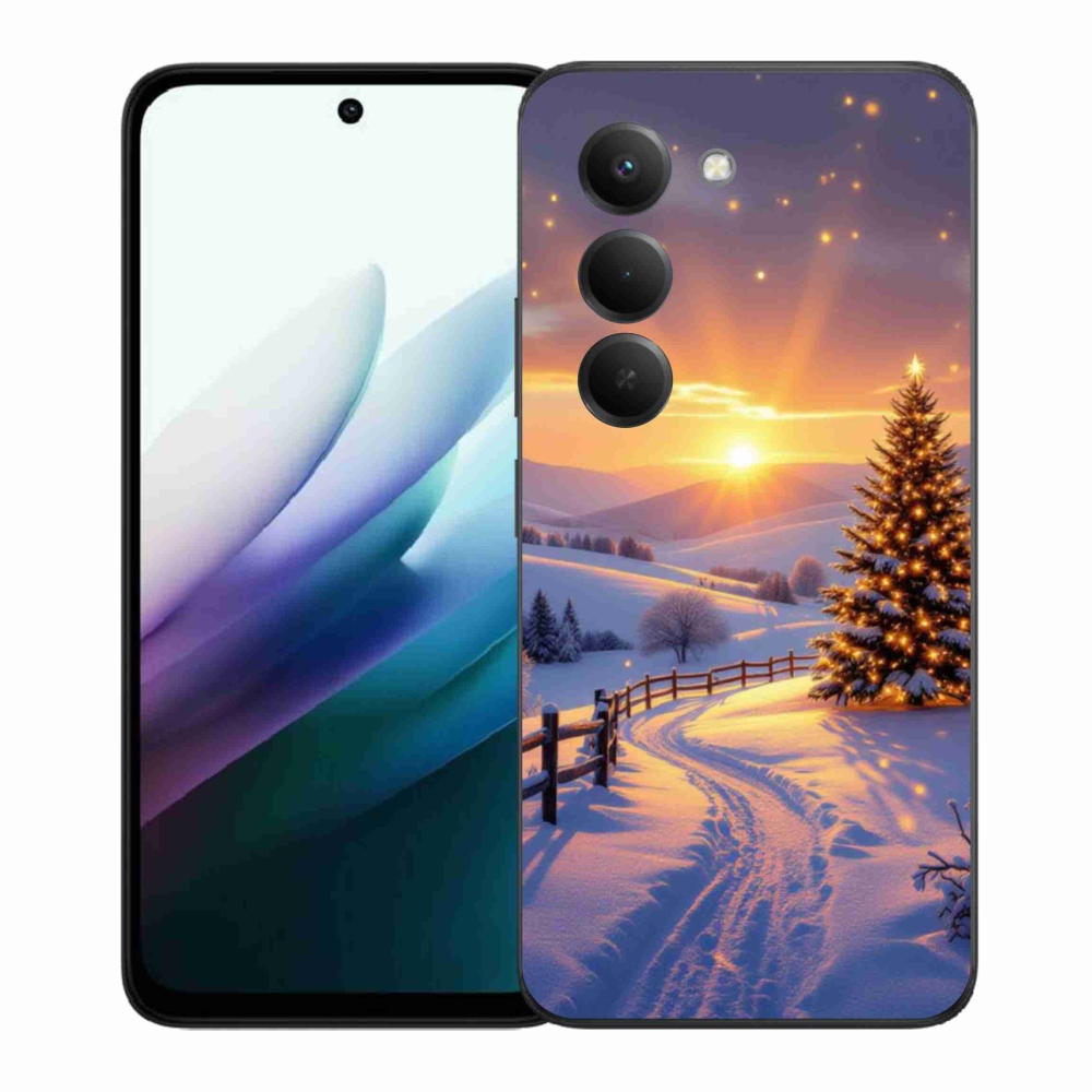 Gélový kryt mmCase na Xiaomi Redmi 15 4G/5G 171mm - zimná krajina