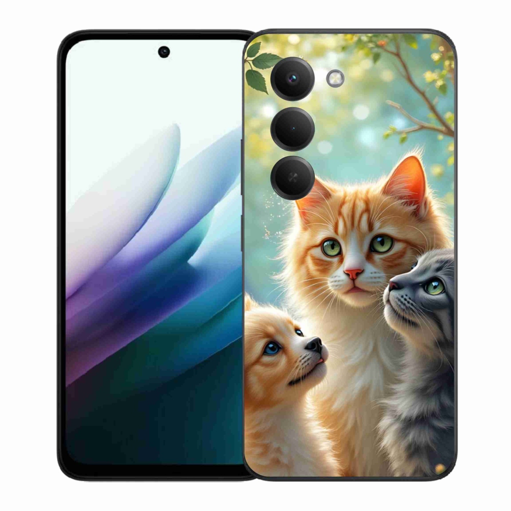 Gélový kryt mmCase na Xiaomi Redmi 15 4G/5G 171mm - zvieracie priateľstvo 2